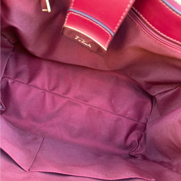 FURLA 2 way east west satchel. - Picture 8 of 12